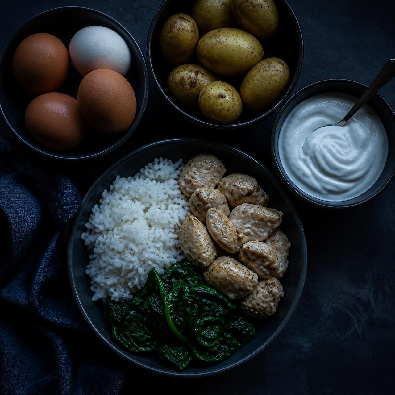 Simple everyday ingredients